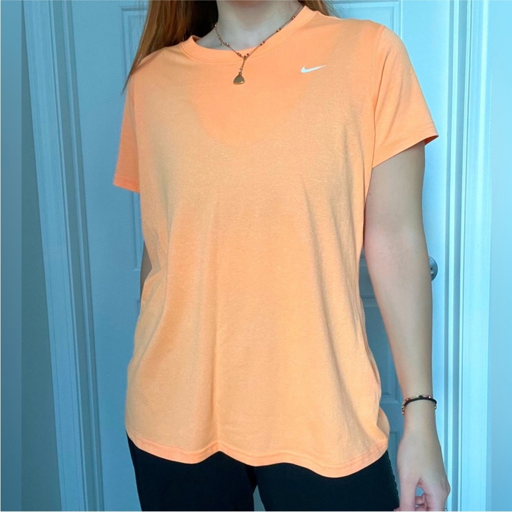 Nike Women's Orange T-Shirt